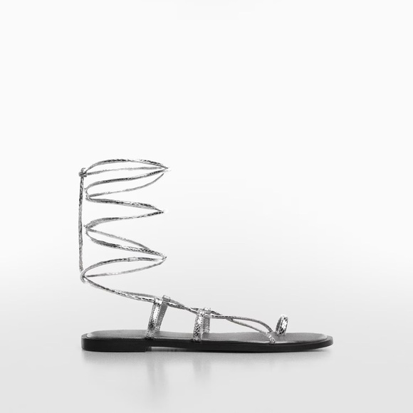 Leather straps sandals by Mango - Picture 1 of 5